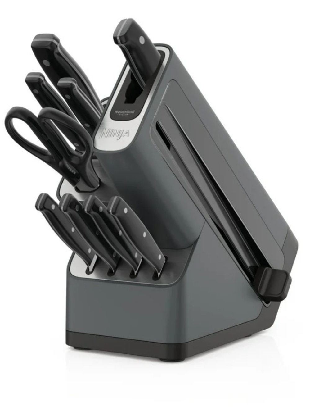Ninja NeverDull Essential 10-Piece Knife System with Built-In Sharpener